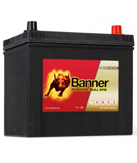 Baterie auto 12V 65Ah Banner EFB start-stop Asia