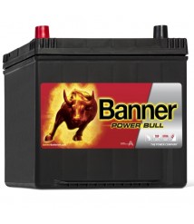 Baterie auto 12V 60Ah Banner Power Bull P6069 Asia cu borna inversă