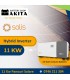 Kit Sistem Fotovoltaic 11kW  Maxi Mono, Hybrid 8kW cu stocare litiu de 15kWh